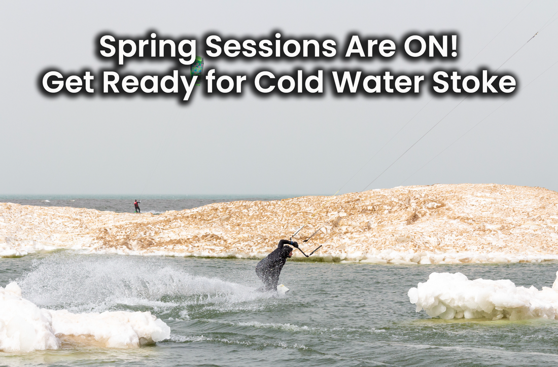 Cold water kiteboarding gear for Michigan and Chicago