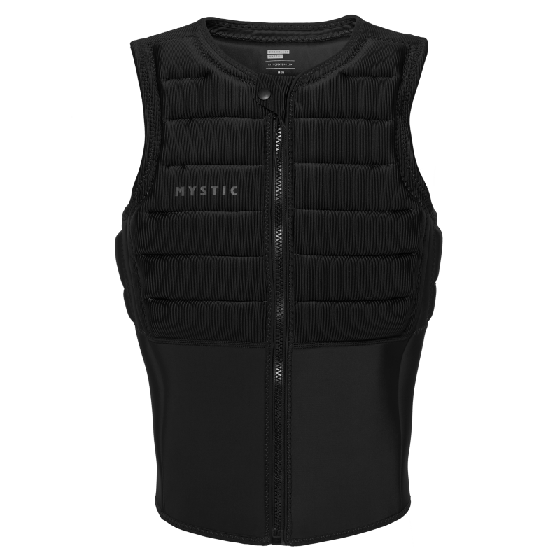 MYSTIC MAJESTIC IMPACT VEST FRONT ZIP BLACK