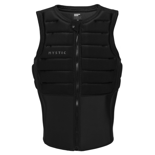 MYSTIC MAJESTIC IMPACT VEST FRONT ZIP BLACK