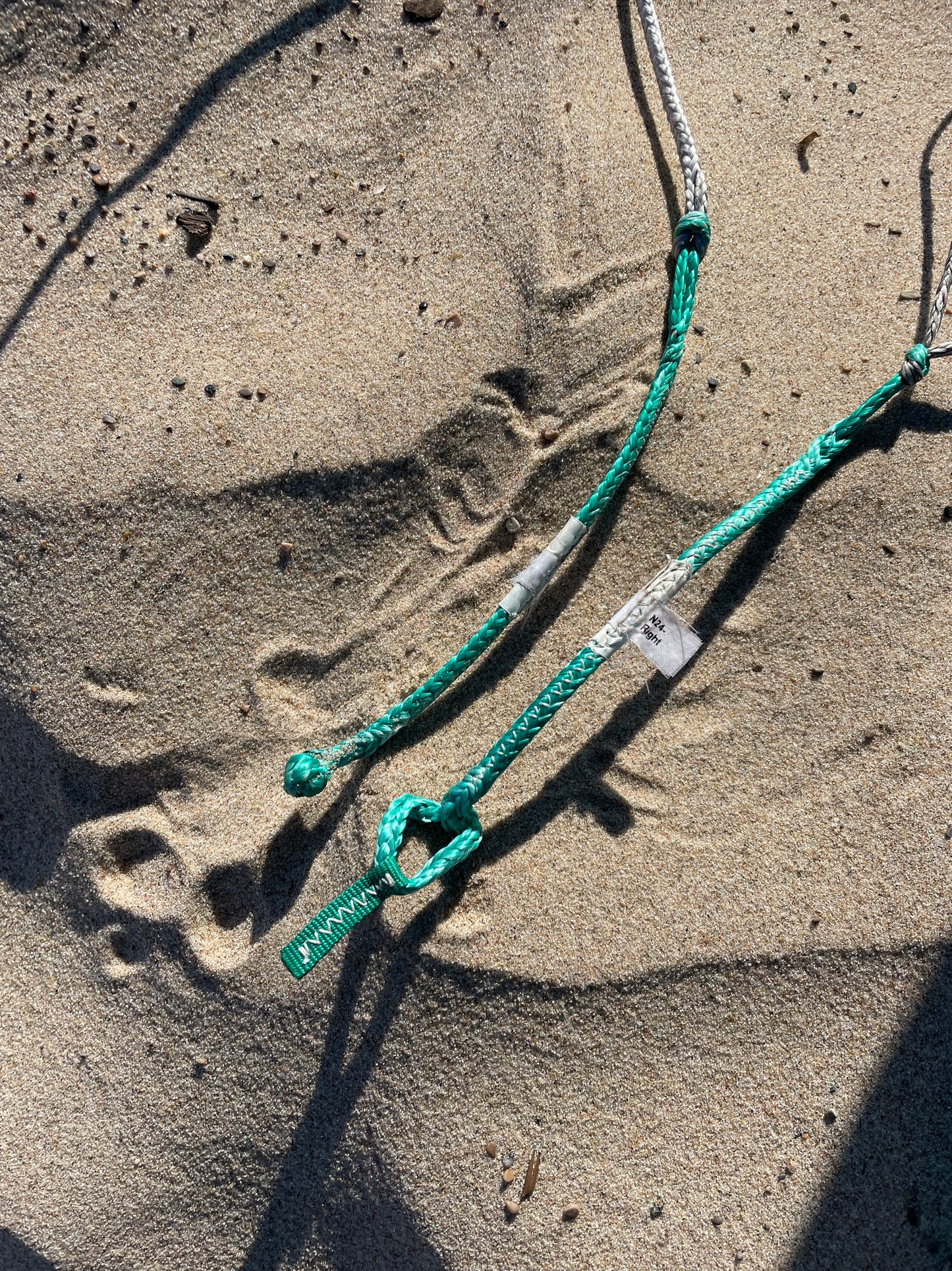 USED 12M NORTH ORBIT KITEBOARDING KITE TURQUOISE