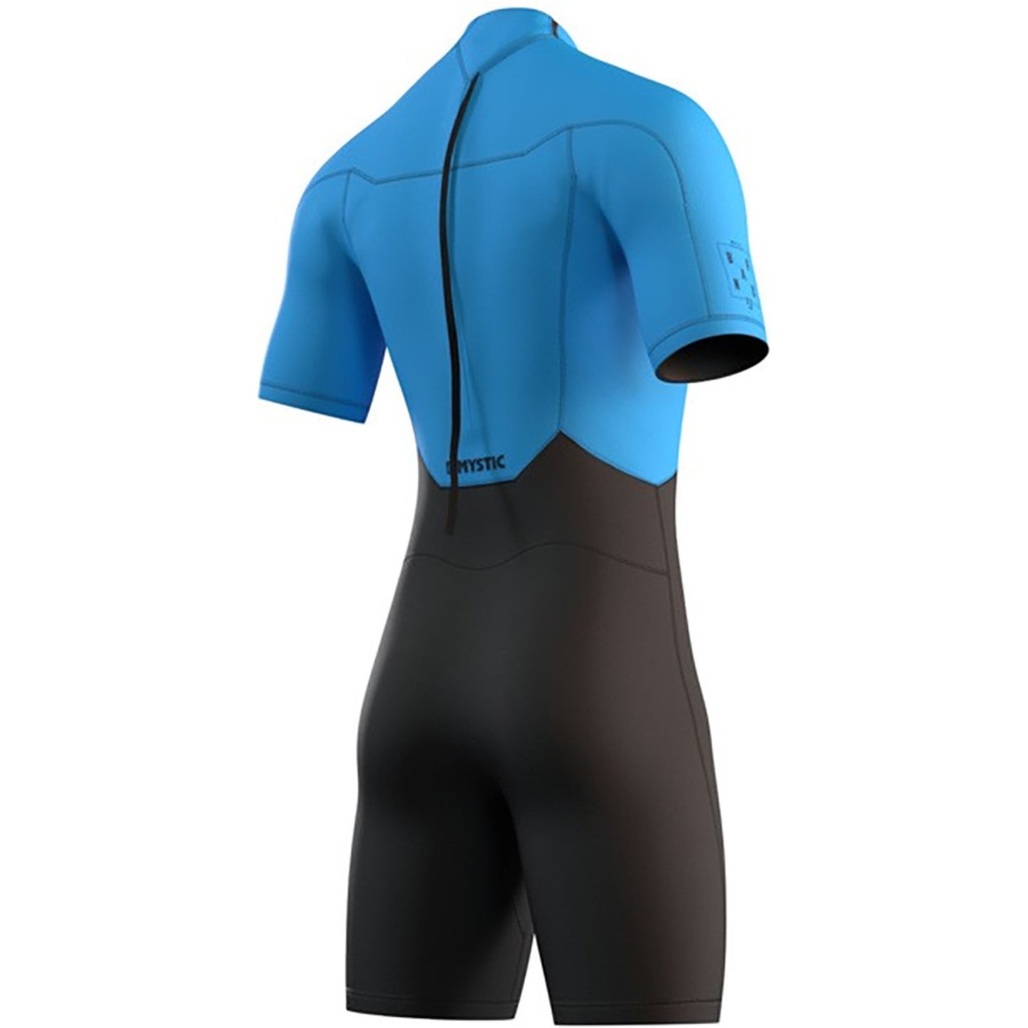 MYSTIC BRAND SHORTY 3/2MM BACKZIP FLATLOCK