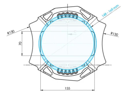 OCEAN RODEO BLISS 3.0 PADS AND STRAPS