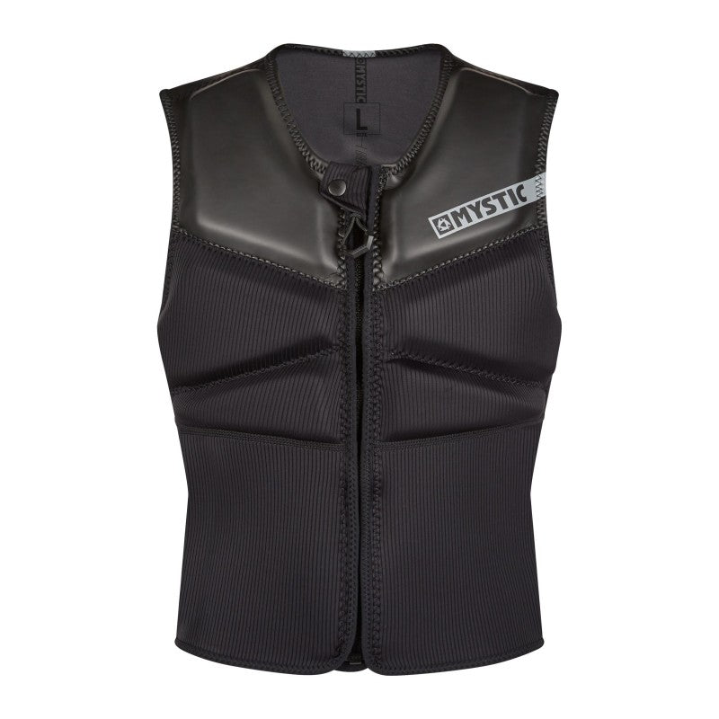MYSTIC BLOCK IMPACT VEST FRONT ZIP BLACK