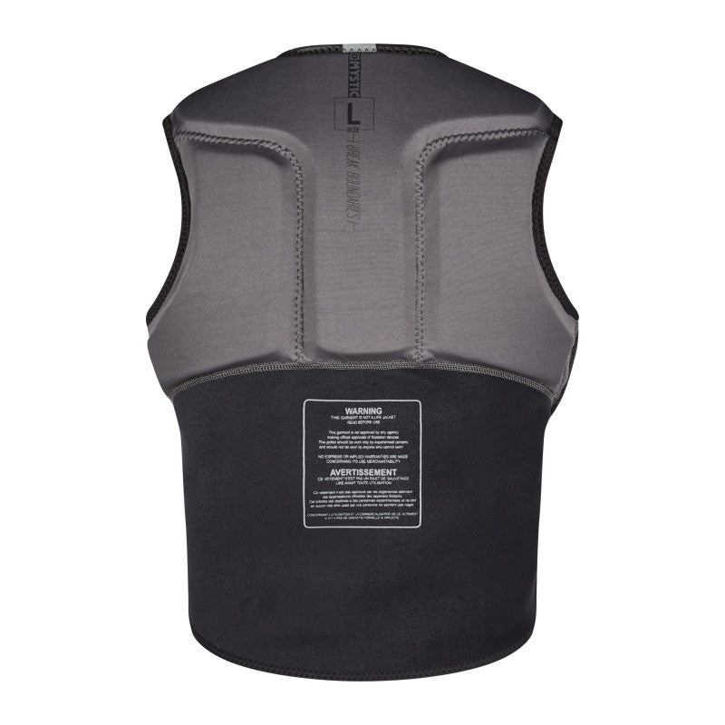 MYSTIC BLOCK IMPACT VEST FRONT ZIP BLACK