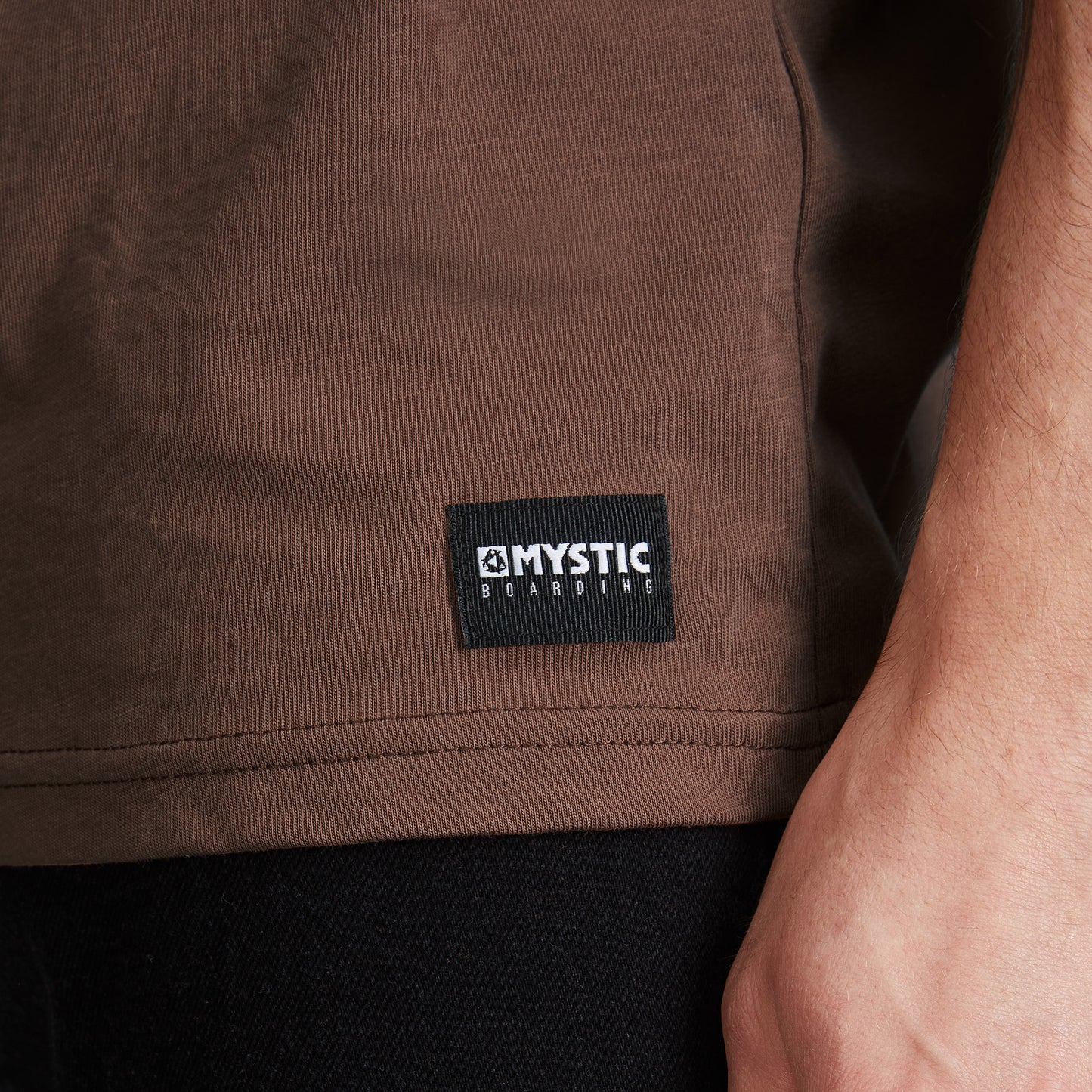 MYSTIC ONE EYE TEE DARK BROWN