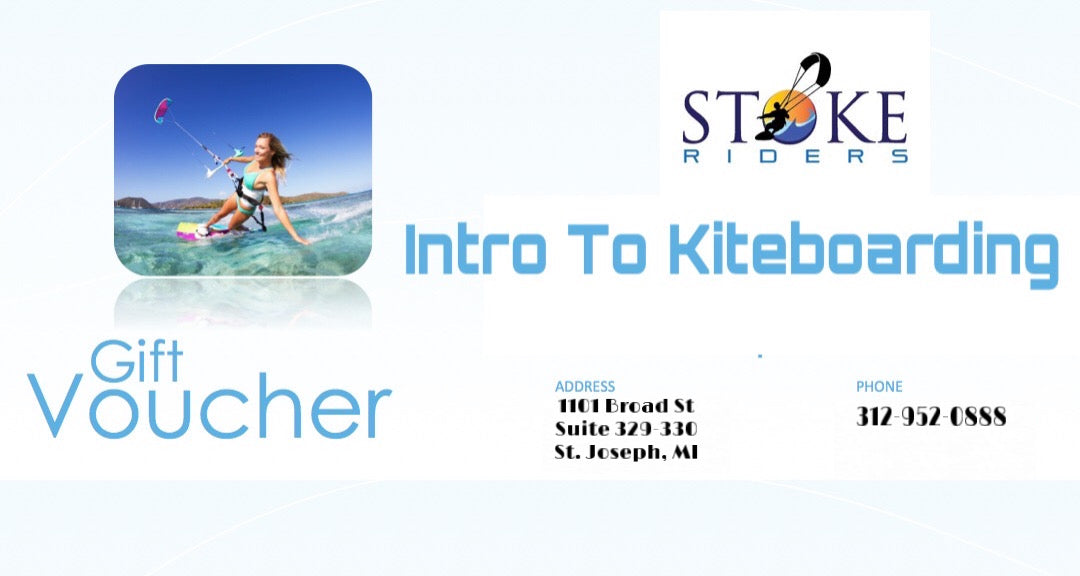 KITEBOARDING LESSON GIFT CERTIFICATE