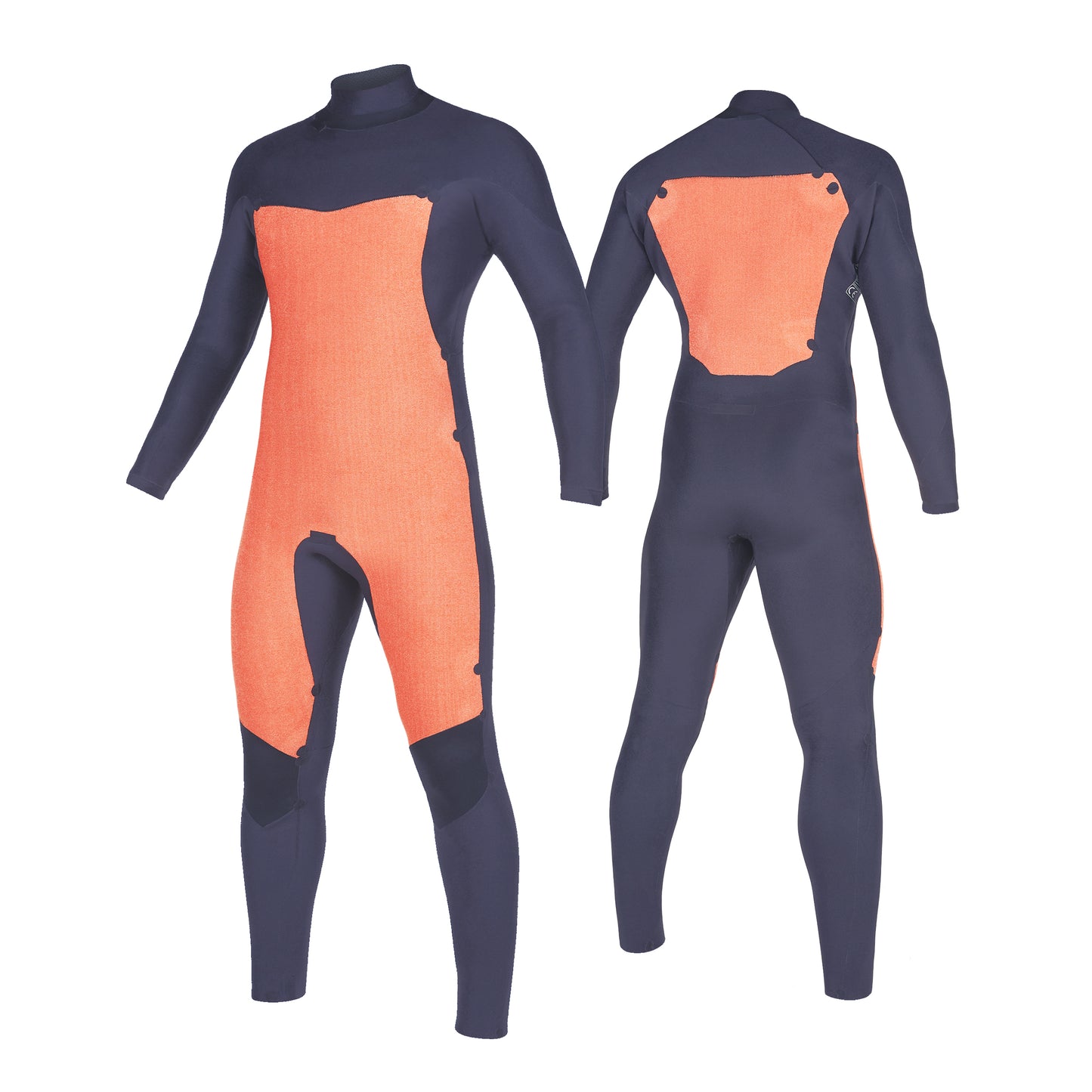 MYSTIC STAR FULLSUIT 5/3MM DOUBLE FRONT ZIP BLACK