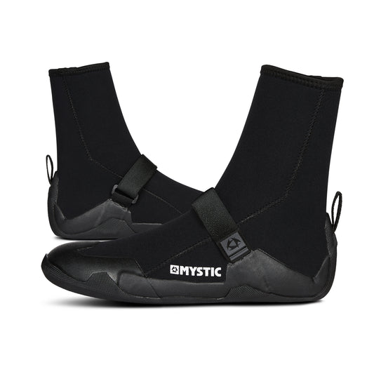 MYSTIC STAR BOOT 5MM ROUND TOE BLACK