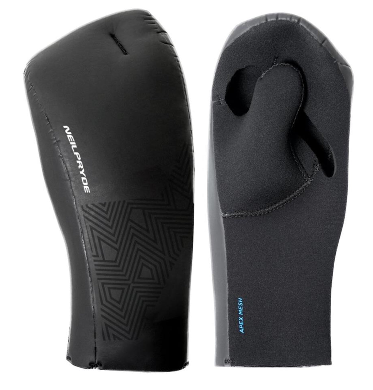 Split Finger Mitt-Open Palm