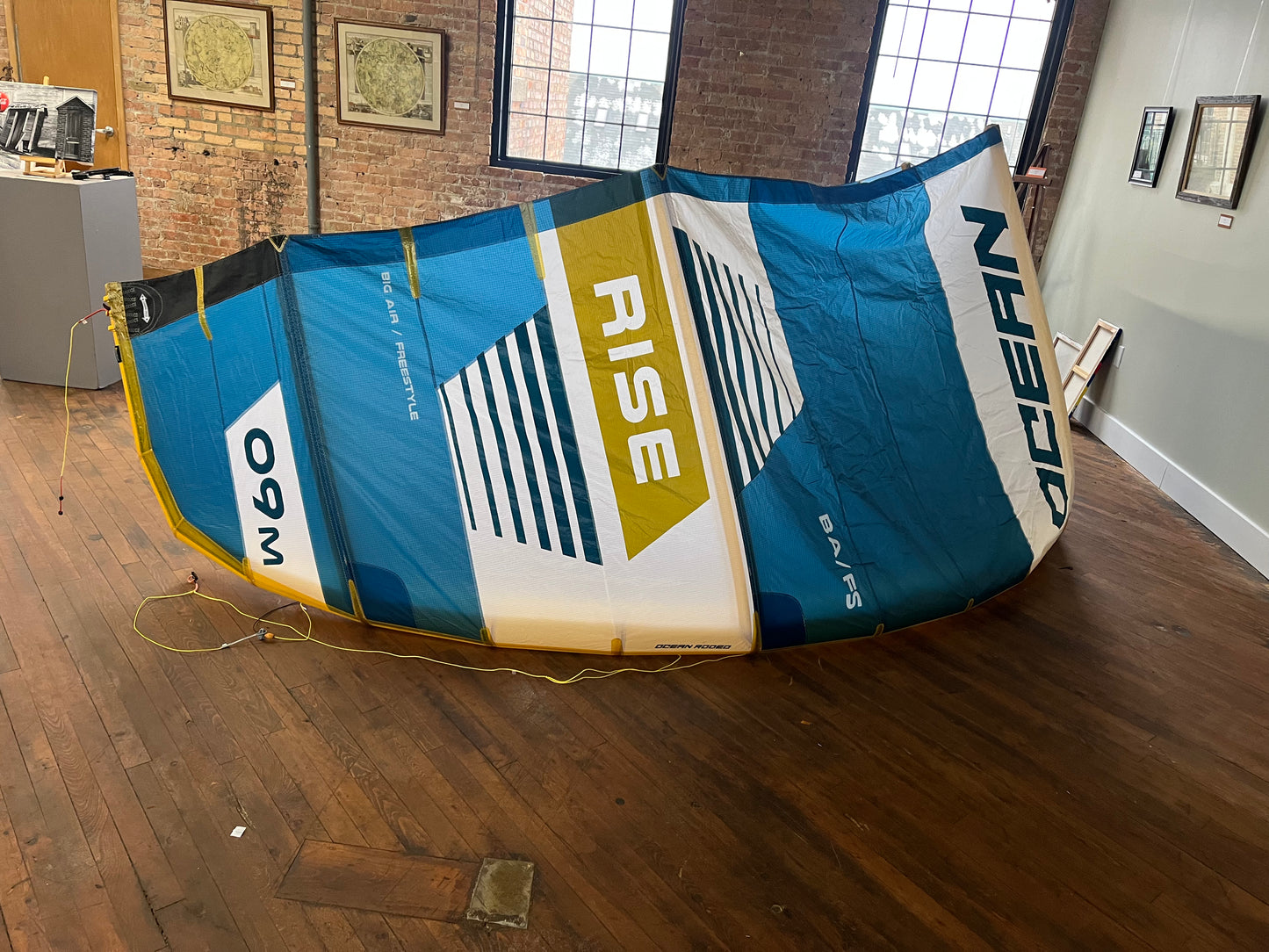 USED OCEAN RODEO RISE A SERIES KITE 9M