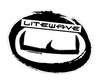 LITEWAVE TWINTIP FIN KITE WITH HARDWARE (SET OF 4)