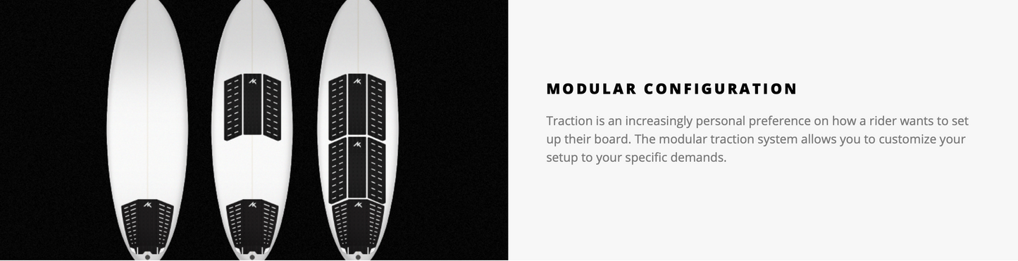 AK TRACTION ULTRACUSH BLACK - REAR