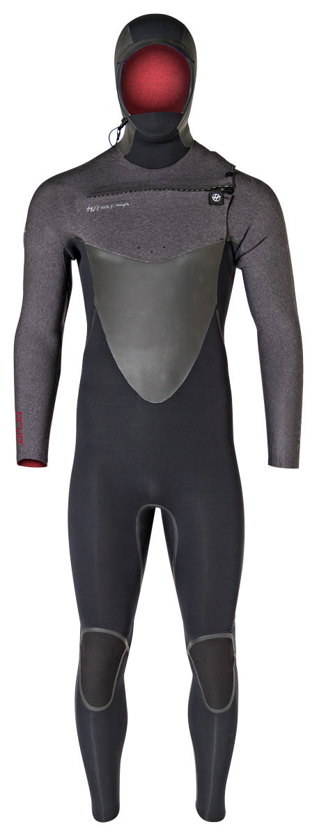 HYPERFLEX VYRYL CRYO MENS 5/4MM FRONTZIP HOODED FULLSUIT