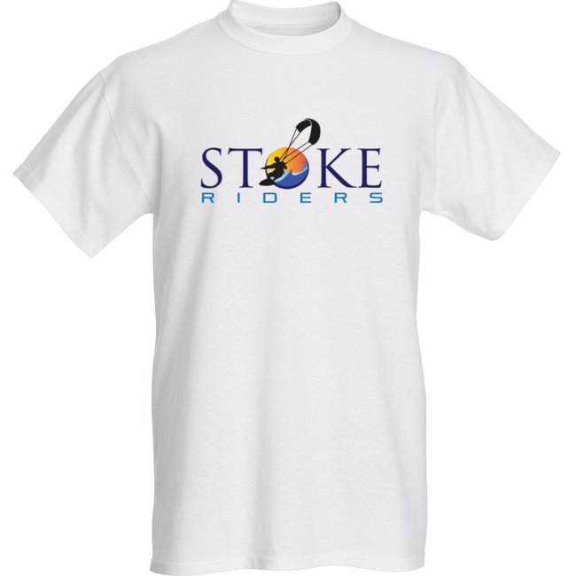 ORIGINAL STOKE RIDERS LOGO LIGHT WEIGHT MEN'S TEE