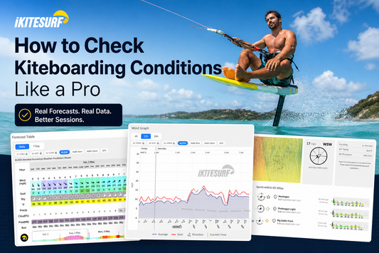 How to read the forecast in IKITESURF APP, by stoke riders. 