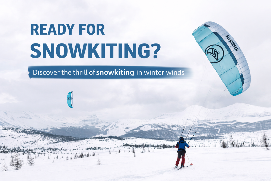 Learn snowkiting with Stoke Riders team.