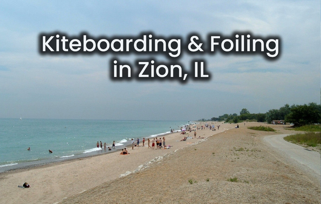 Kiteboarding & Foiling in Zion, IL, Illinois Beach State Park Guide | Stoke Riders