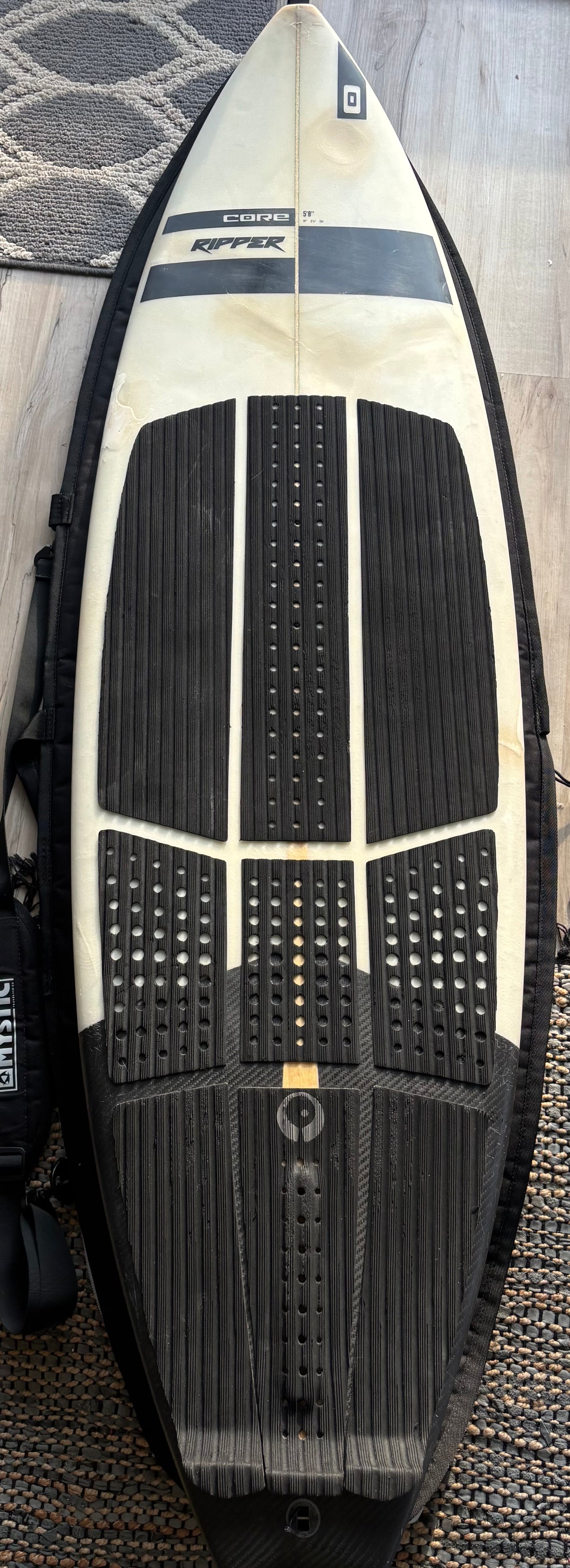 USED CORE RIPPER4 5'8" THRUSTER SURFBOARD