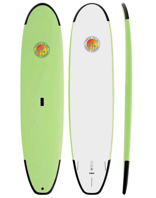 THREE PALMS SOFT LONGBOARD SURFBOARD
