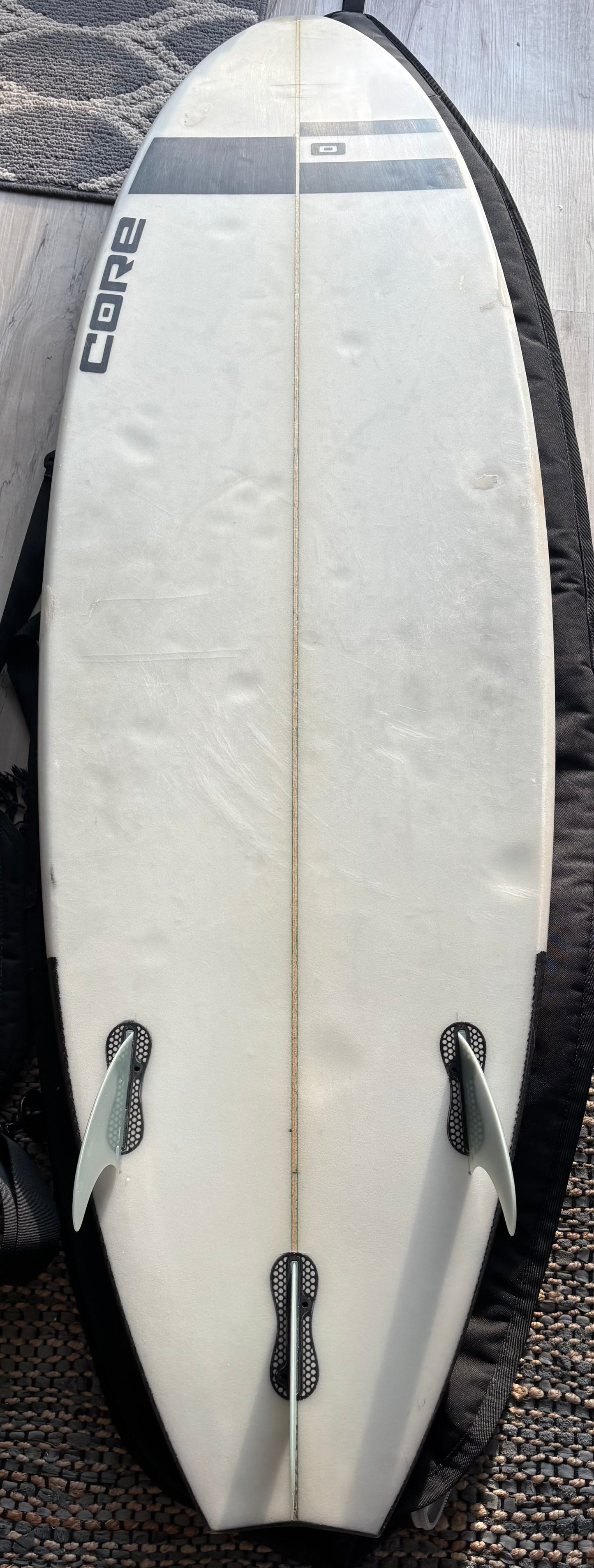 USED CORE RIPPER4 5'8" THRUSTER SURFBOARD