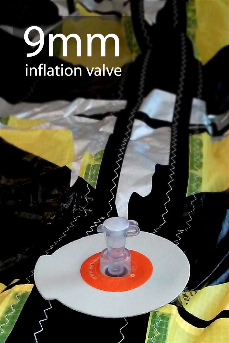 AIRTIME 9MM INFLATION VALVE