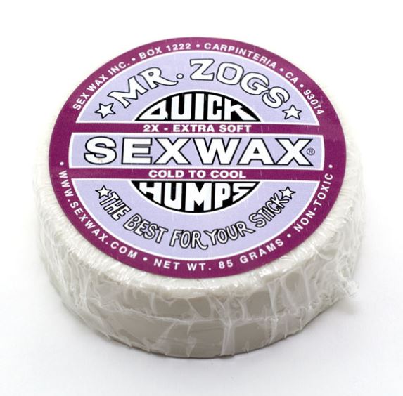 MR ZOGGS SEX WAX QUICK HUMPS 2X COLD TO COOL EXTRA SOFT (BY THE BAR)