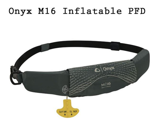 ONYX M16 INFLATABLE PFD (GREY)
