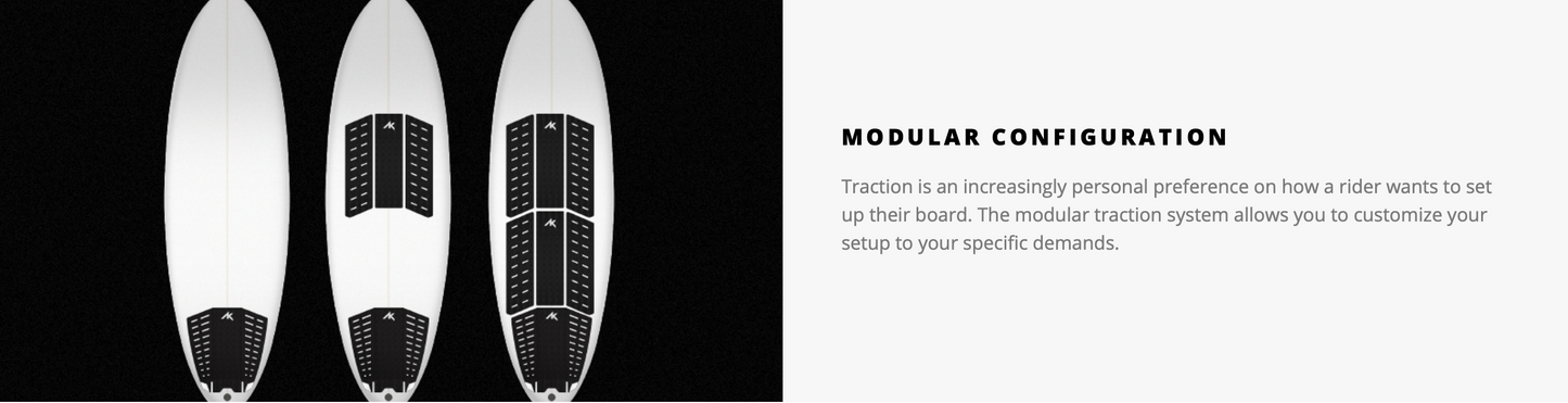 AK GLUE ON INSERT PAD COMPLETE TRACTION SET