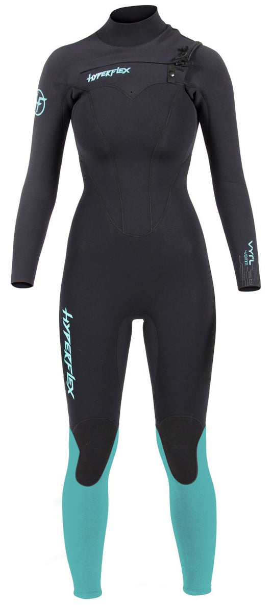 HYPERFLEX VYRL WOMENS FRONT ZIP FULL WETSUIT